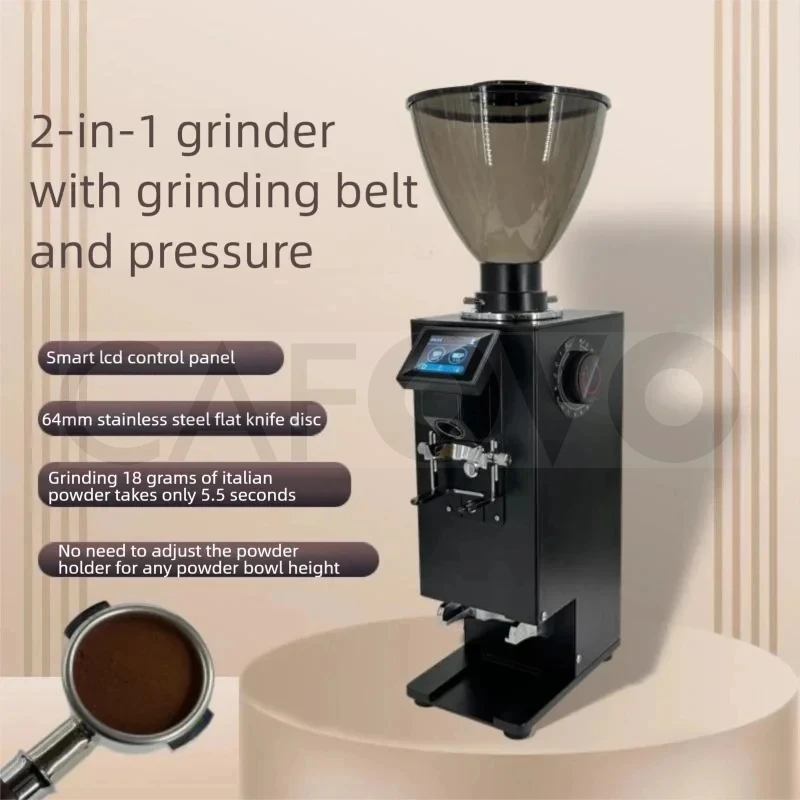 CAFOVO K64Y Commercial 2-in-1  - Coffee Grinder Burr Flat recension och pris