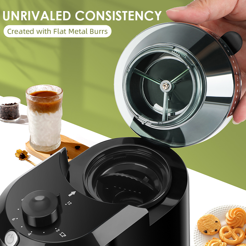 Wancle Electric Burr Coffee Gr - Coffee Grinder Burr Flat recension och pris