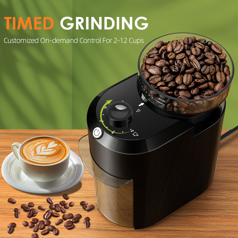 Wancle Electric Burr Coffee Gr - Coffee Grinder Burr Flat recension och pris