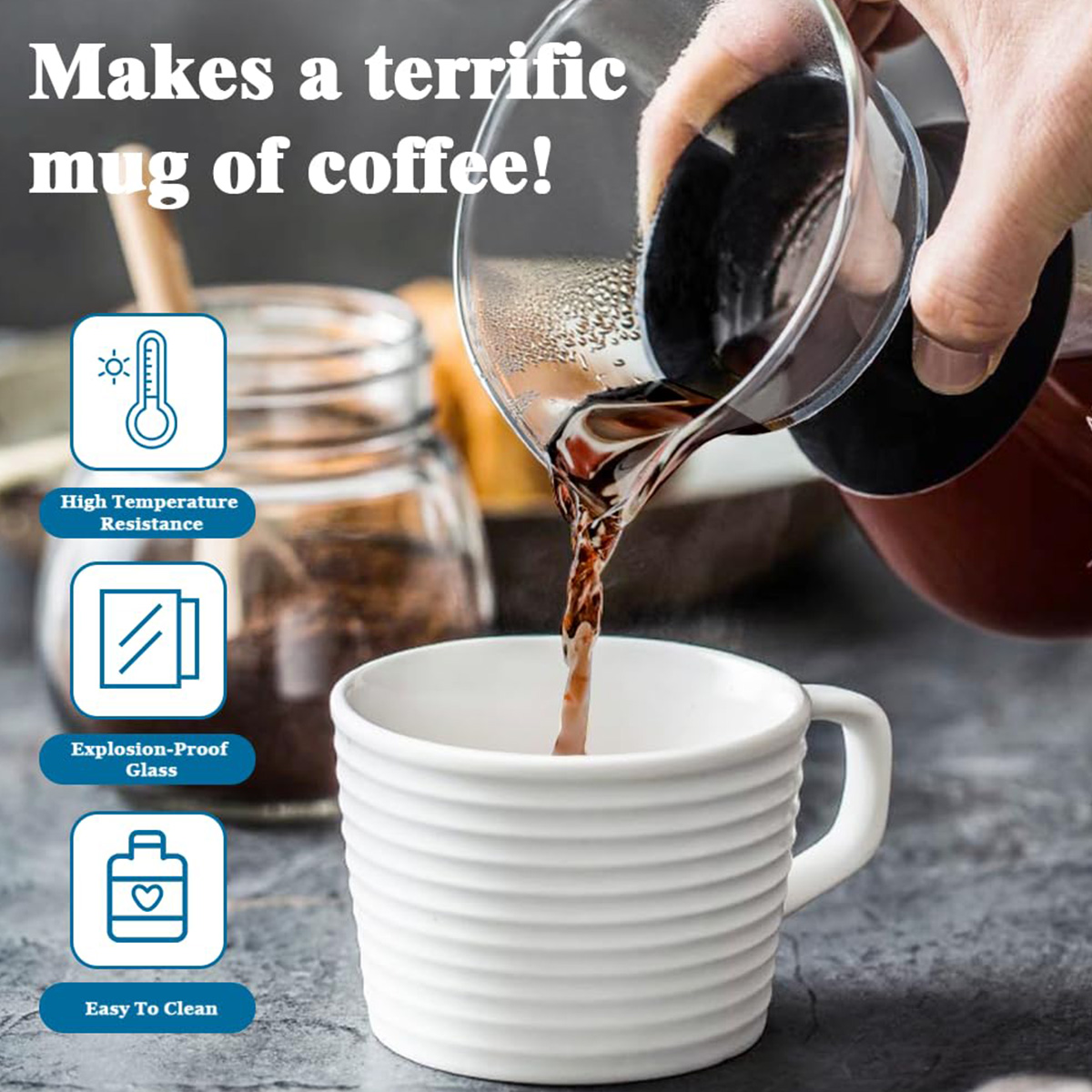 Leeseph Glass Pour Over Coffee - Coffee Equipment Pour Over recension och pris