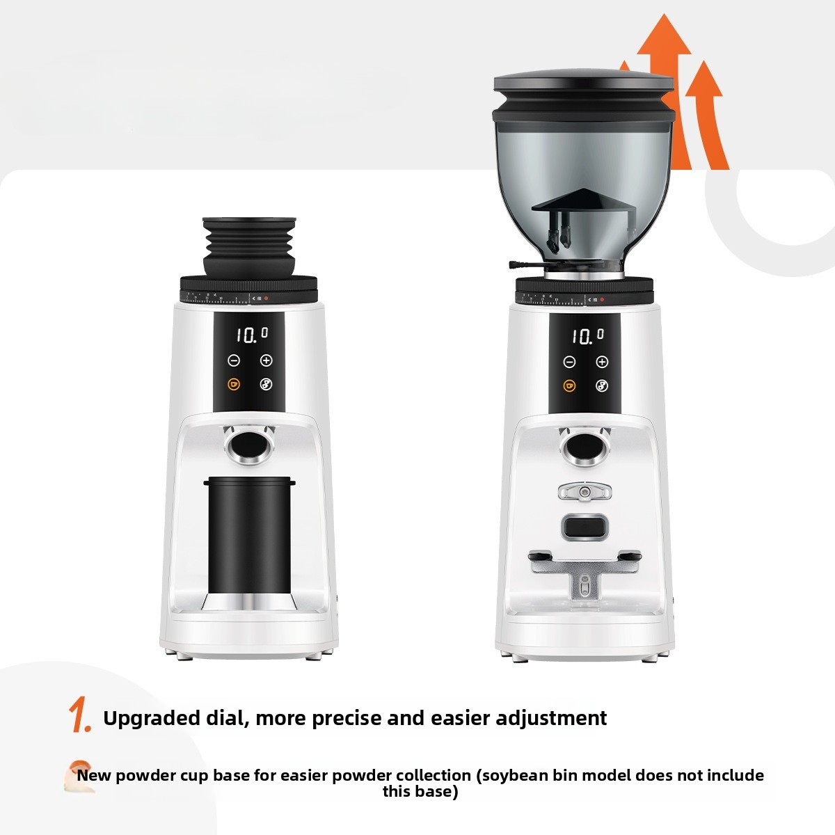 Electric Coffee Grinder, 100 S - Coffee Grinder Burr Flat recension och pris