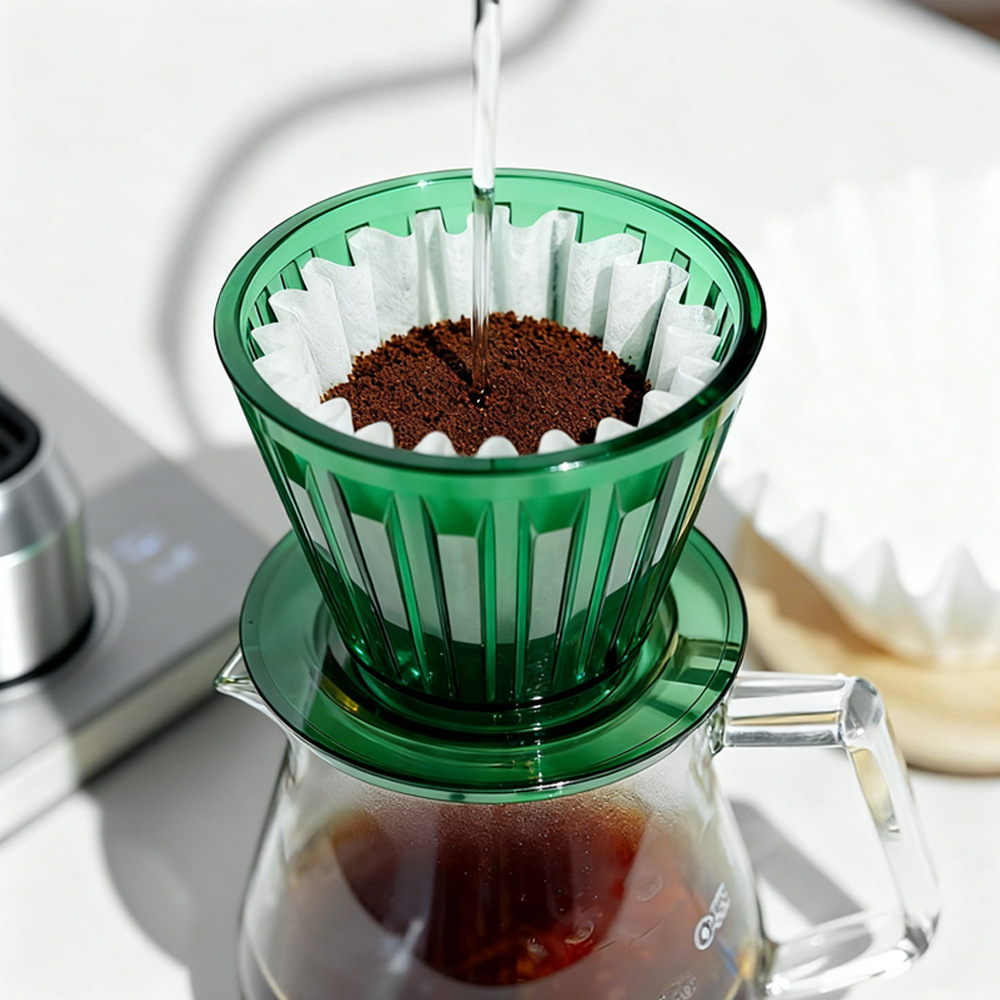 Coffee Filter Funnel Household - Coffee Equipment Pour Over recension och pris
