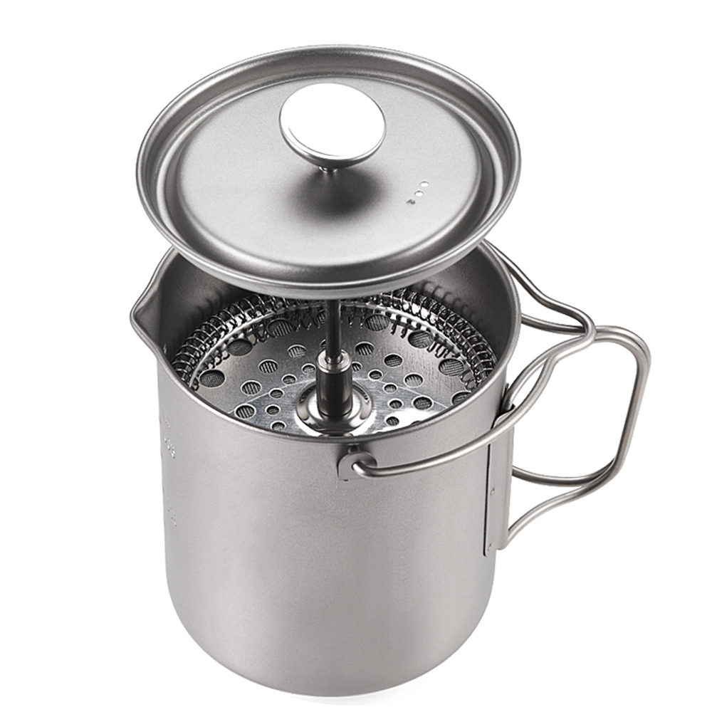 Lixada 750ml Titanium Coffee C - Coffee Equipment For Camping recension och pris