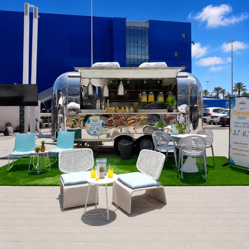 Food Truck Coffee Trailer Stre - Coffee Van Equipment recension och pris